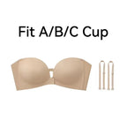 Strapless Bandeau Bra That Stays Put