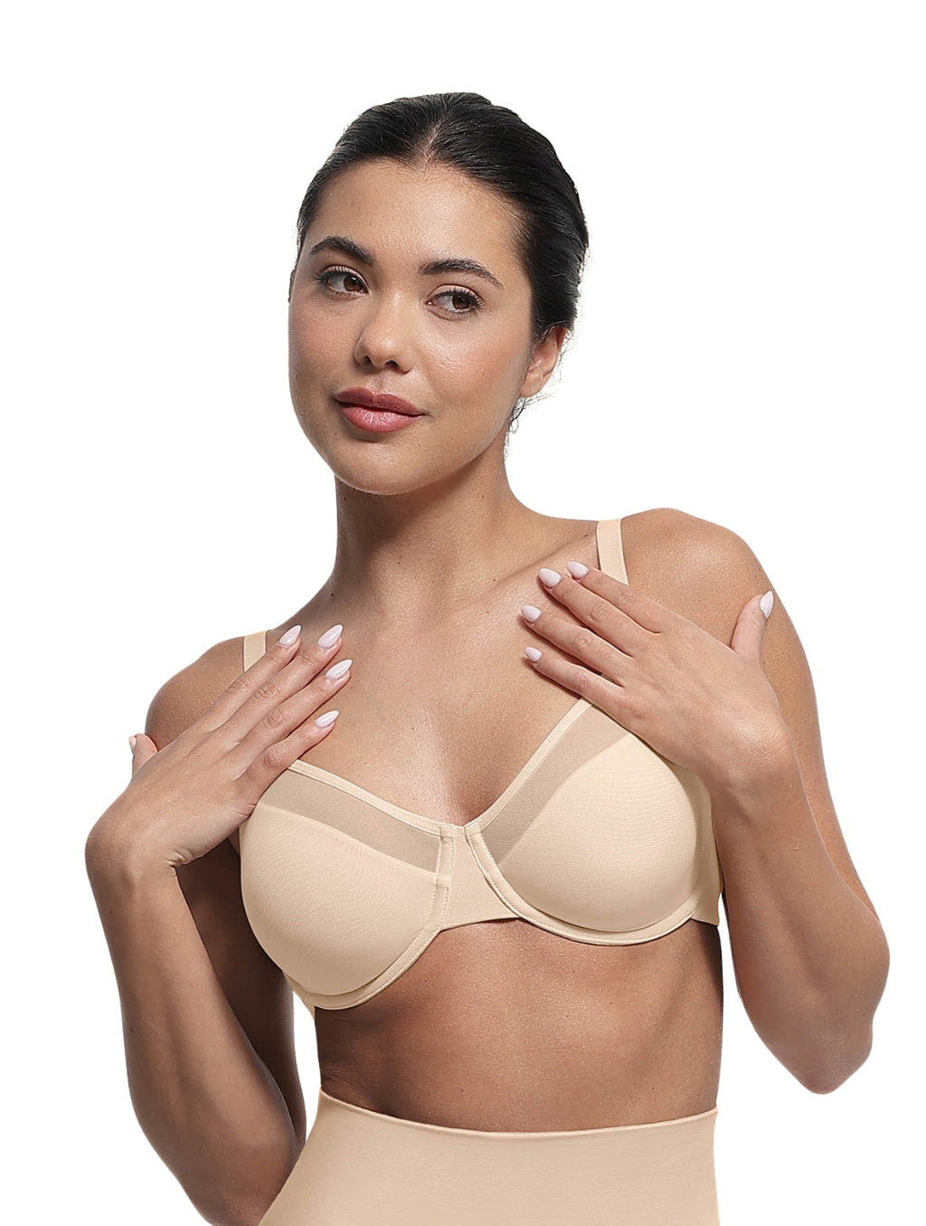Soutien-gorge galbant en maille
