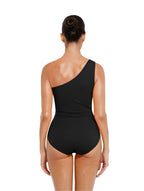 Asymmetric One-Shoulder Shaping Swimsuit