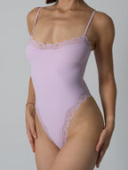 Body lissant en dentelle