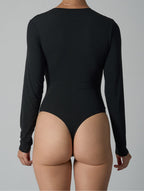 Long-Sleeve Smooth Bodysuit