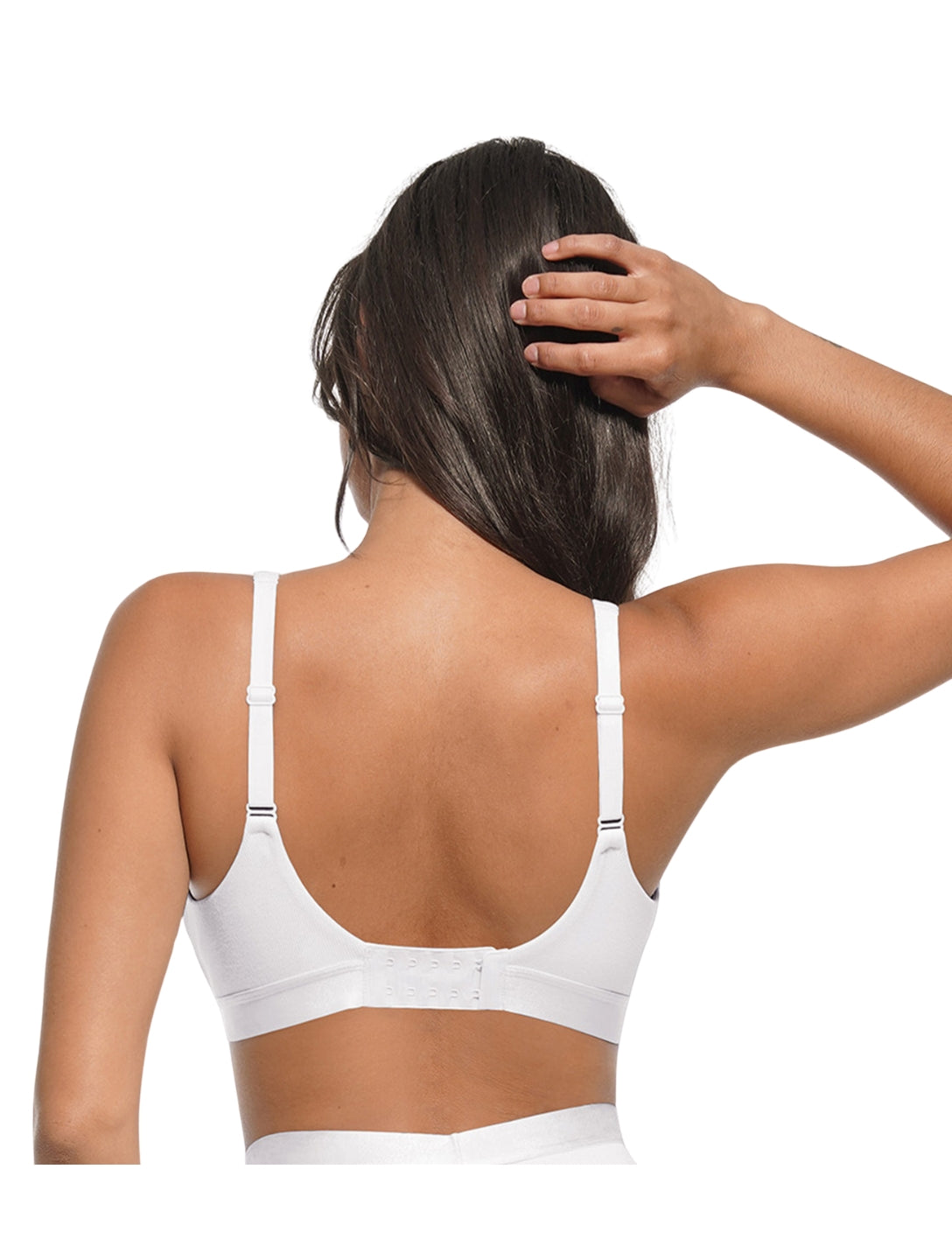 Ribbed Deep V-Neck Bralette