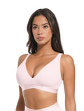 Ribbed Deep V-Neck Bralette