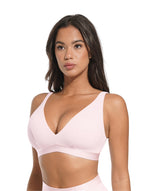 Ribbed Deep V-Neck Bralette