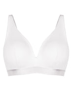 Ribbed Deep V-Neck Bralette