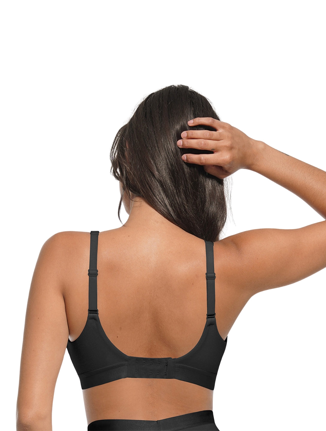 Ribbed Deep V-Neck Bralette