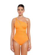Maillot de bain sculptant asymétrique à une épaule