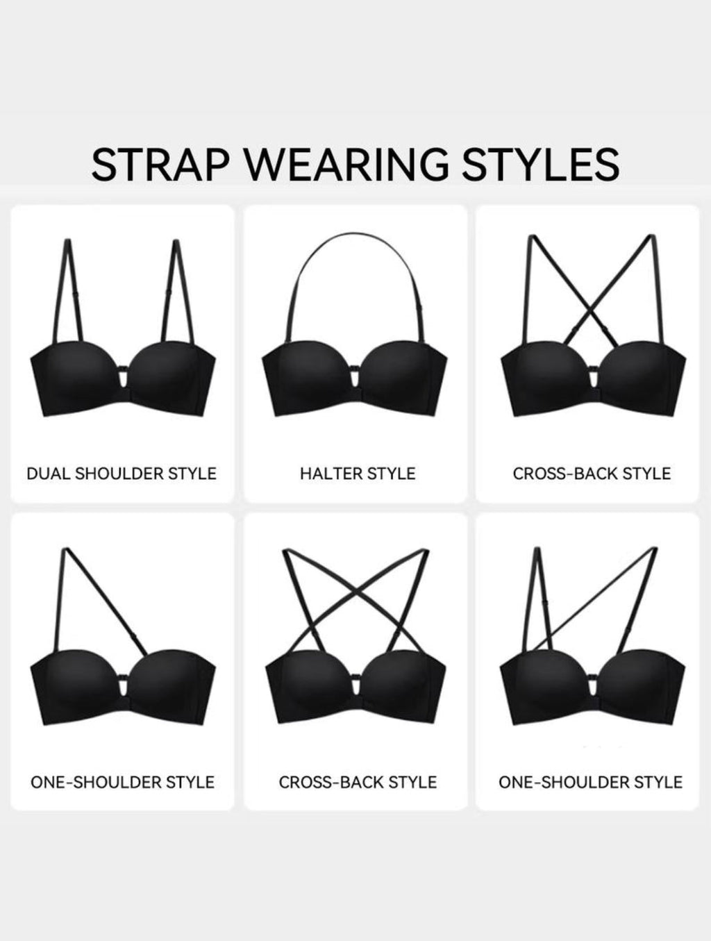 Strapless Bandeau Bra That Stays Put