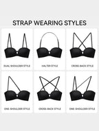 Strapless Bandeau Bra That Stays Put