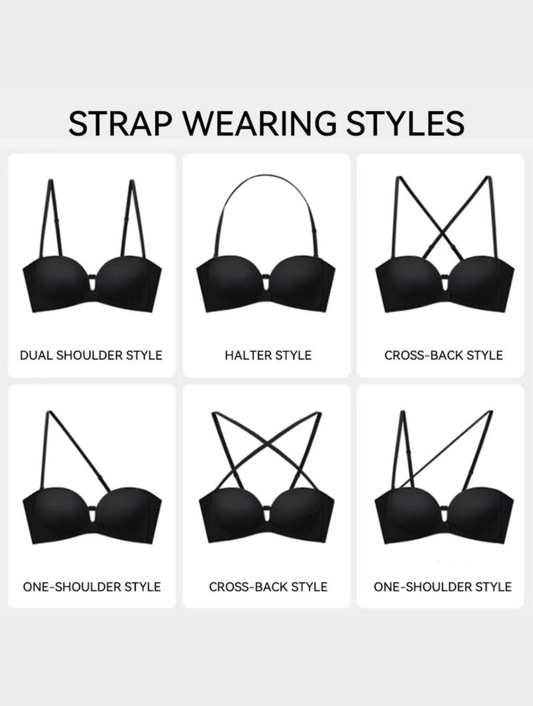 Strapless Bandeau Bra That Stays Put