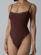 Body lissant en dentelle