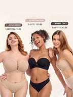 Strapless Bandeau Bra That Stays Put
