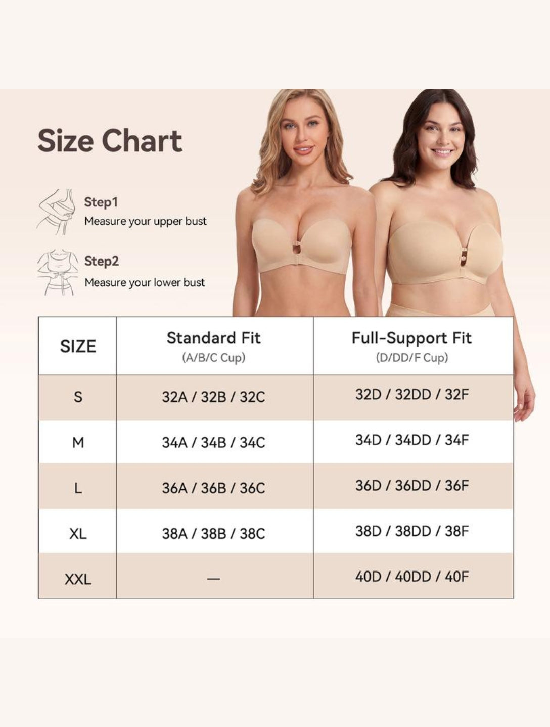 Strapless Bandeau Bra That Stays Put