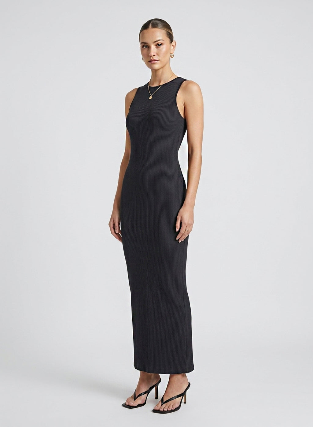 Robe longue gainante seconde peau
