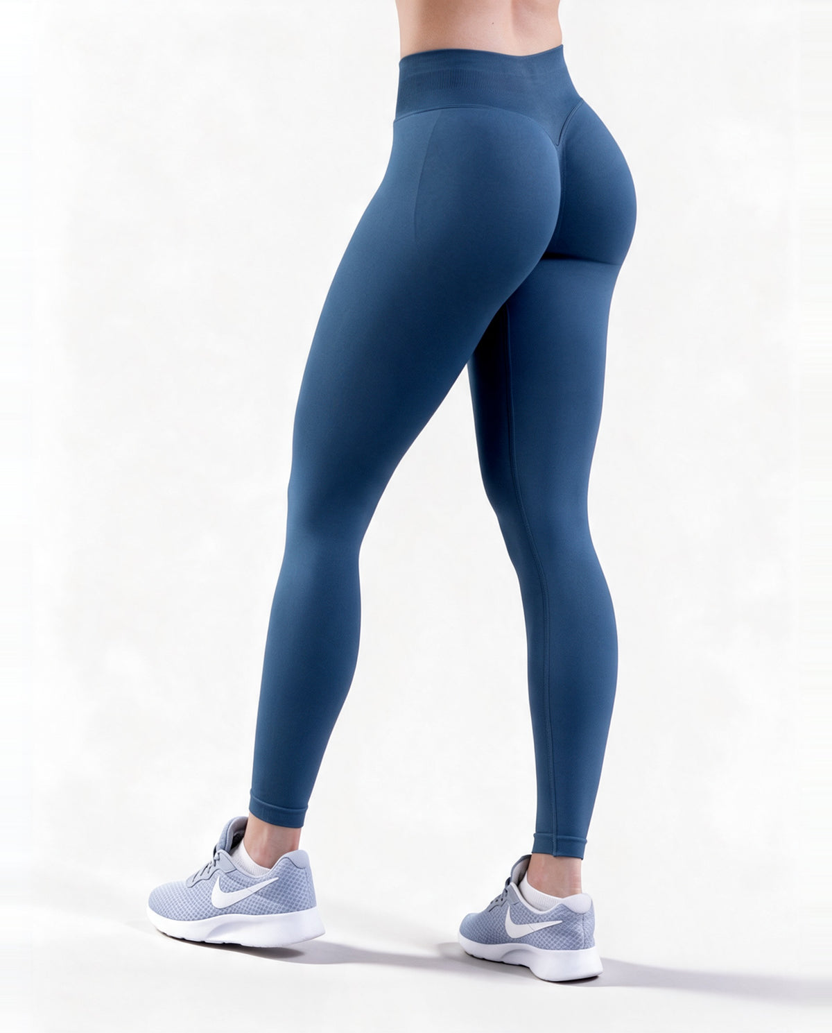 PeachSculpt Leggings - Blue Gray