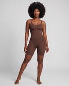 Body Amincissant Almond - Marron - face dynamique
