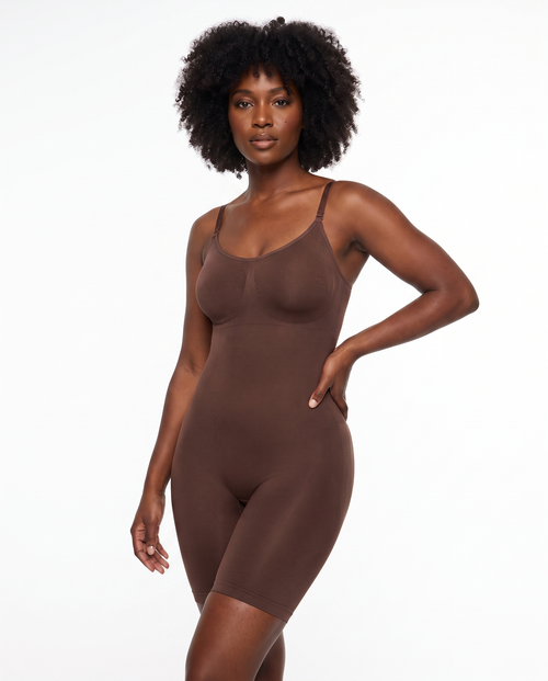 Body Amincissant Almond - Marron - 3/4 face