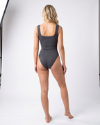 Body Côtelé Almond - Gris - dos