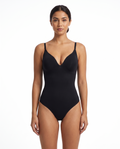 Body String Gainant Almond - Noir - Face