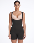 Body String Gaine Almond - Noir - Face