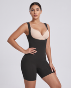 Body String Gaine Almond - Noir - Pose dynamique