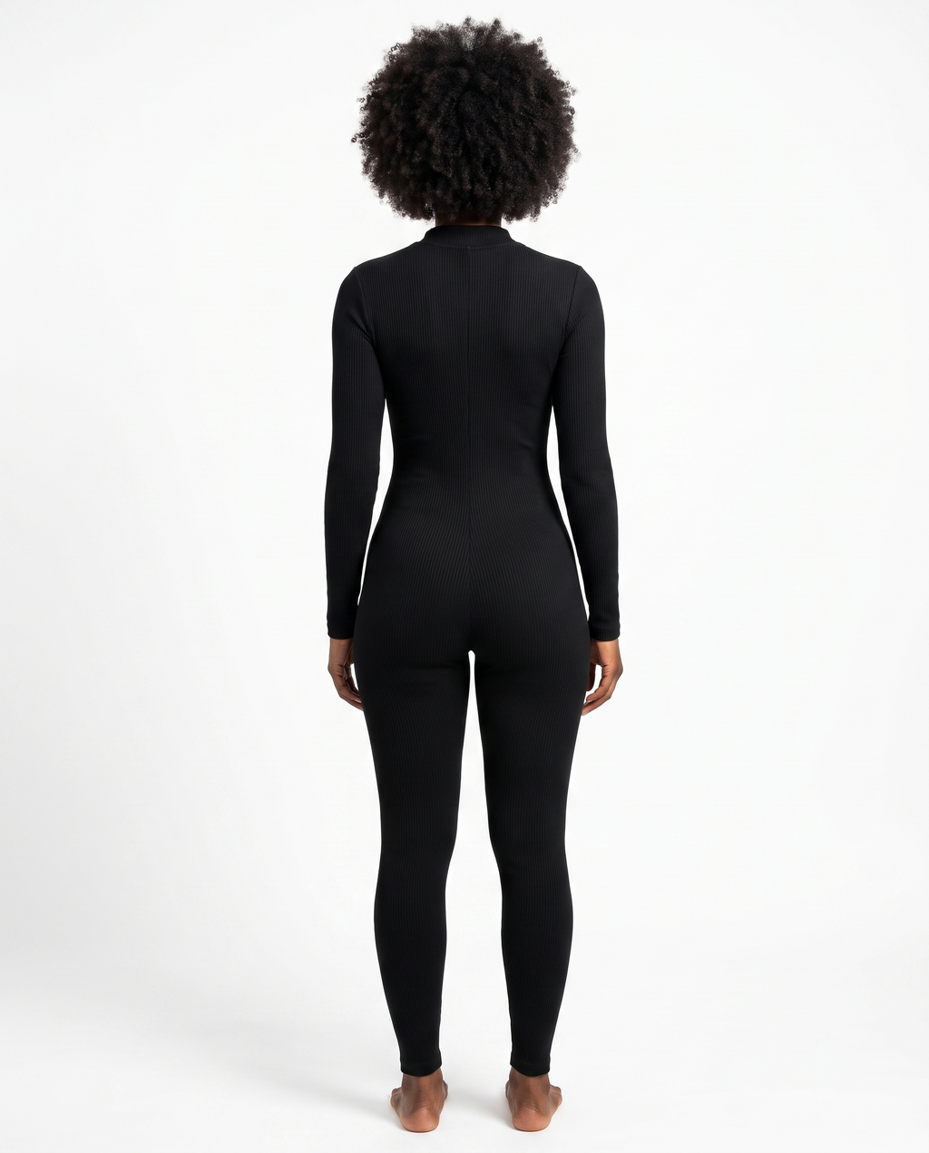 Combinaison Manches Longues Almond - Noir - Dos
