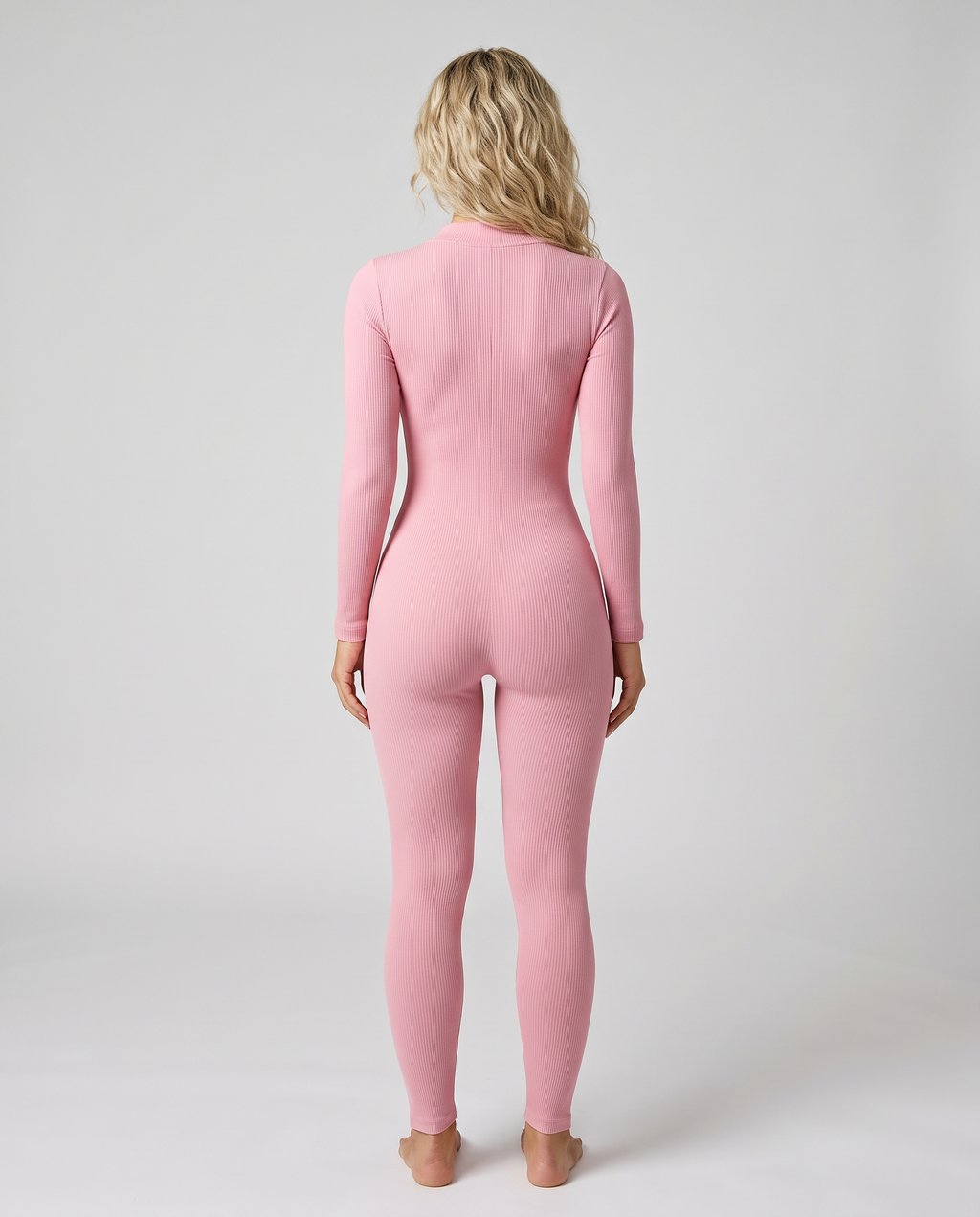 Combinaison Manches Longues Almond - Rose - Dos