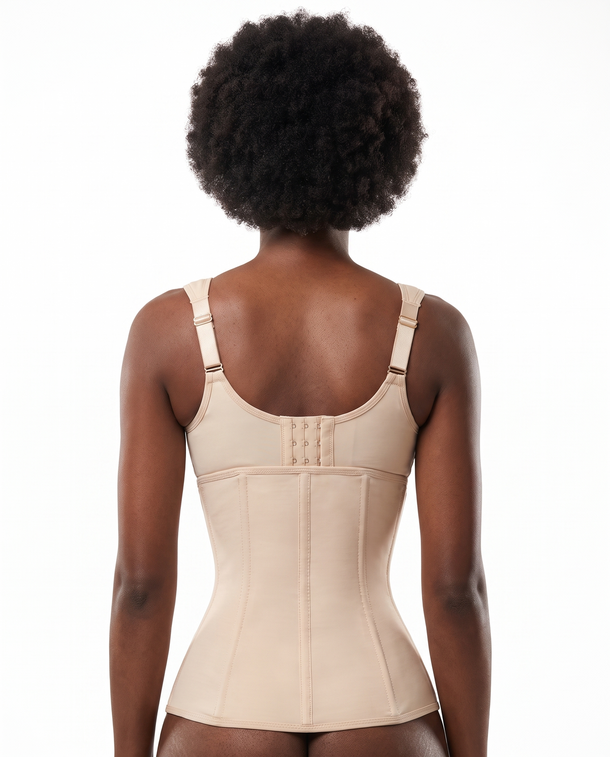 Corset Serre-taille Almond - Beige - Dos