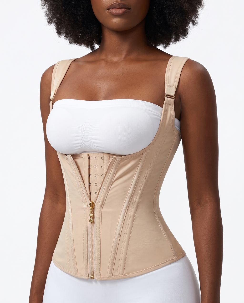 Corset Serre-taille Almond - Beige - Detail