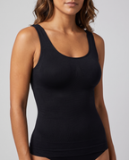 Debardeur Gainant EUYZOU Almond - Noir - Detail