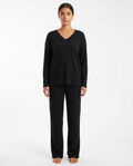Ensemble Detente Deux Pieces Almond - Noir - Face