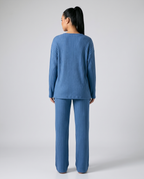 Ensemble Detente Deux Pieces Almond - Bleu - Dos