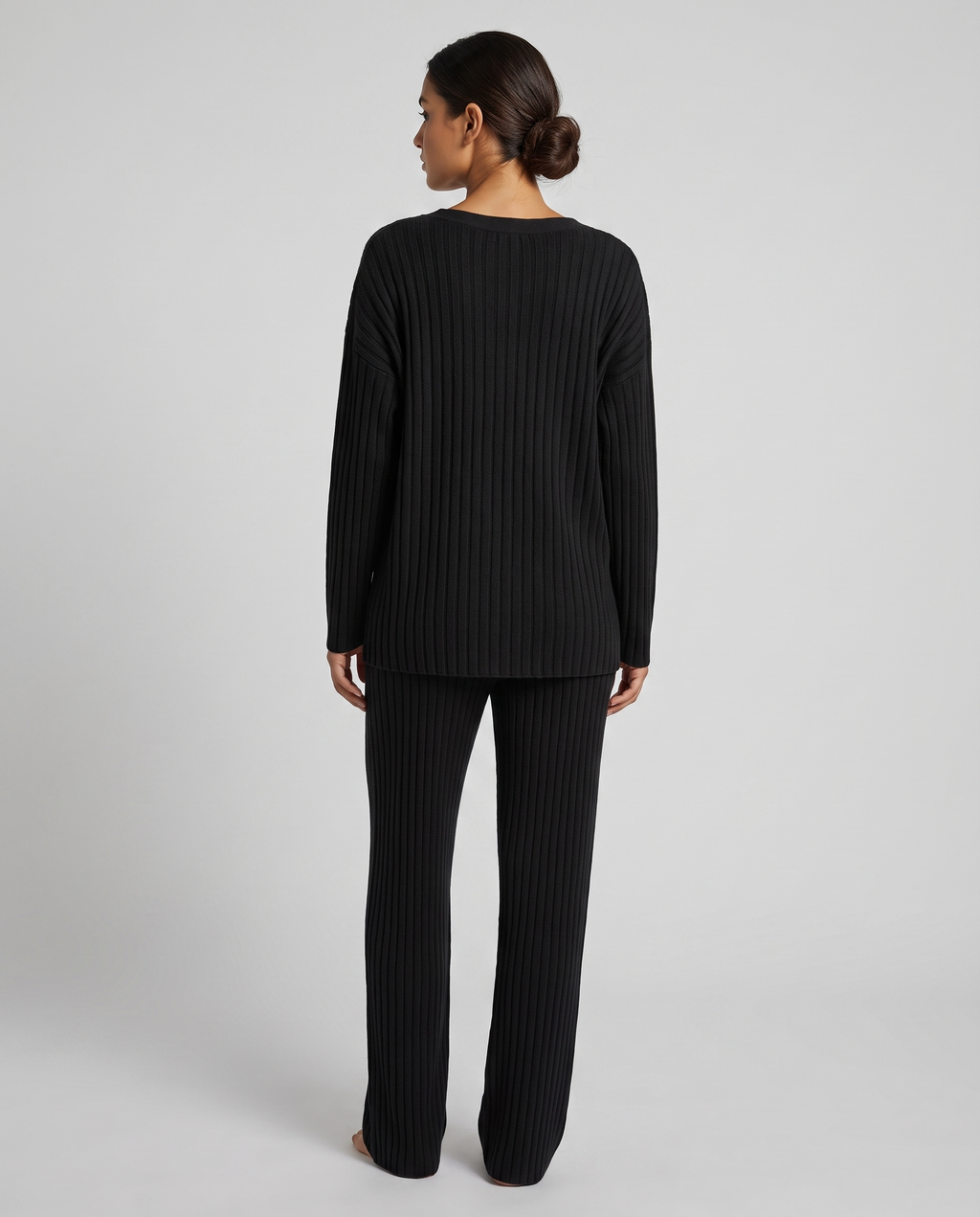 Ensemble Detente Deux Pieces Almond - Noir - Dos