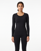 Debardeur et Cami Sculptant Almond - Noir - Face