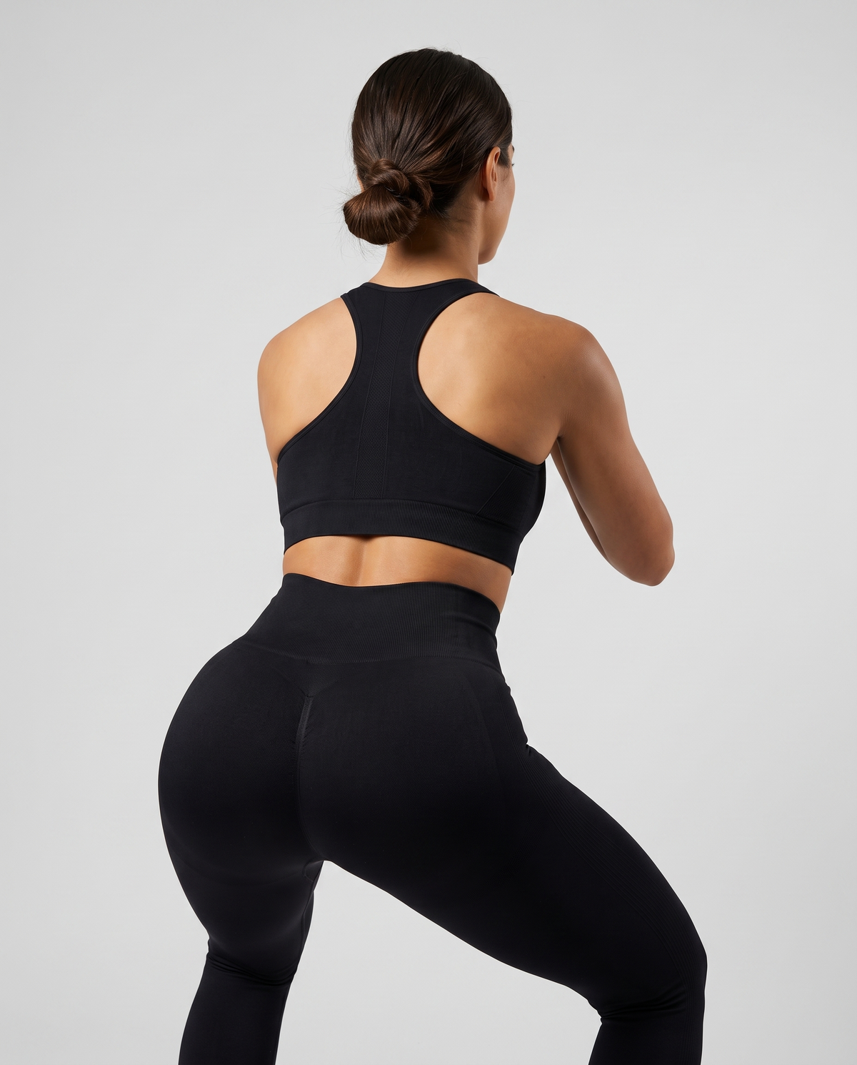 Leggings de Sport Taille Haute Modelants - Noir