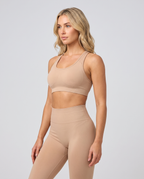 Leggings de Sport Taille Haute Modelants - Couleur Peau