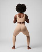 Leggings de Sport Taille Haute Modelants - Couleur Peau