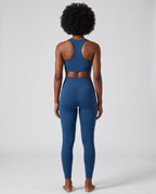 Leggings de Yoga Sport Taille Haute - Bleu