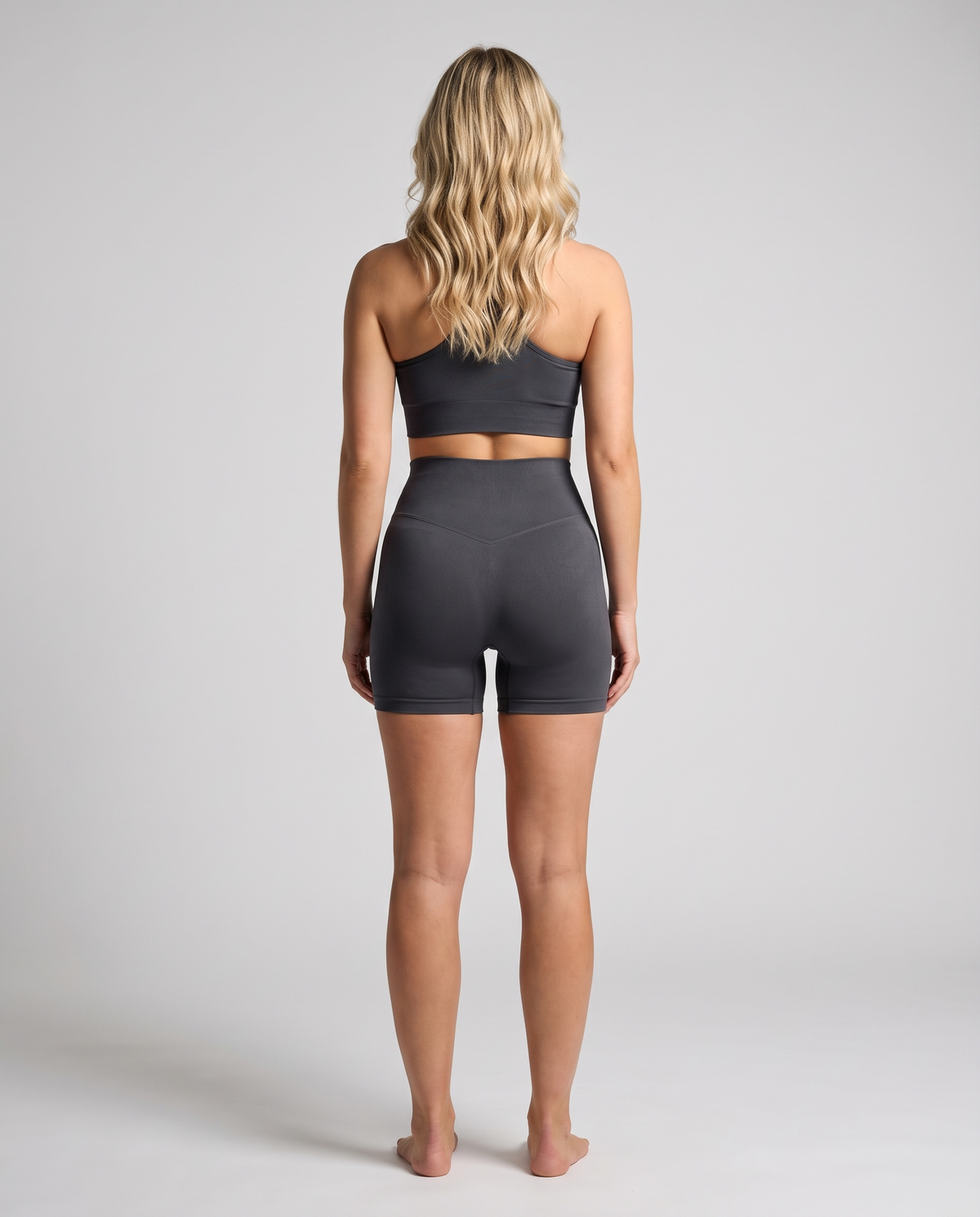 Shorts de Yoga Taille Haute Sans Couture