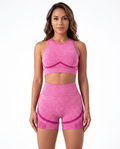 Shorts de Yoga Taille Haute Sans Couture