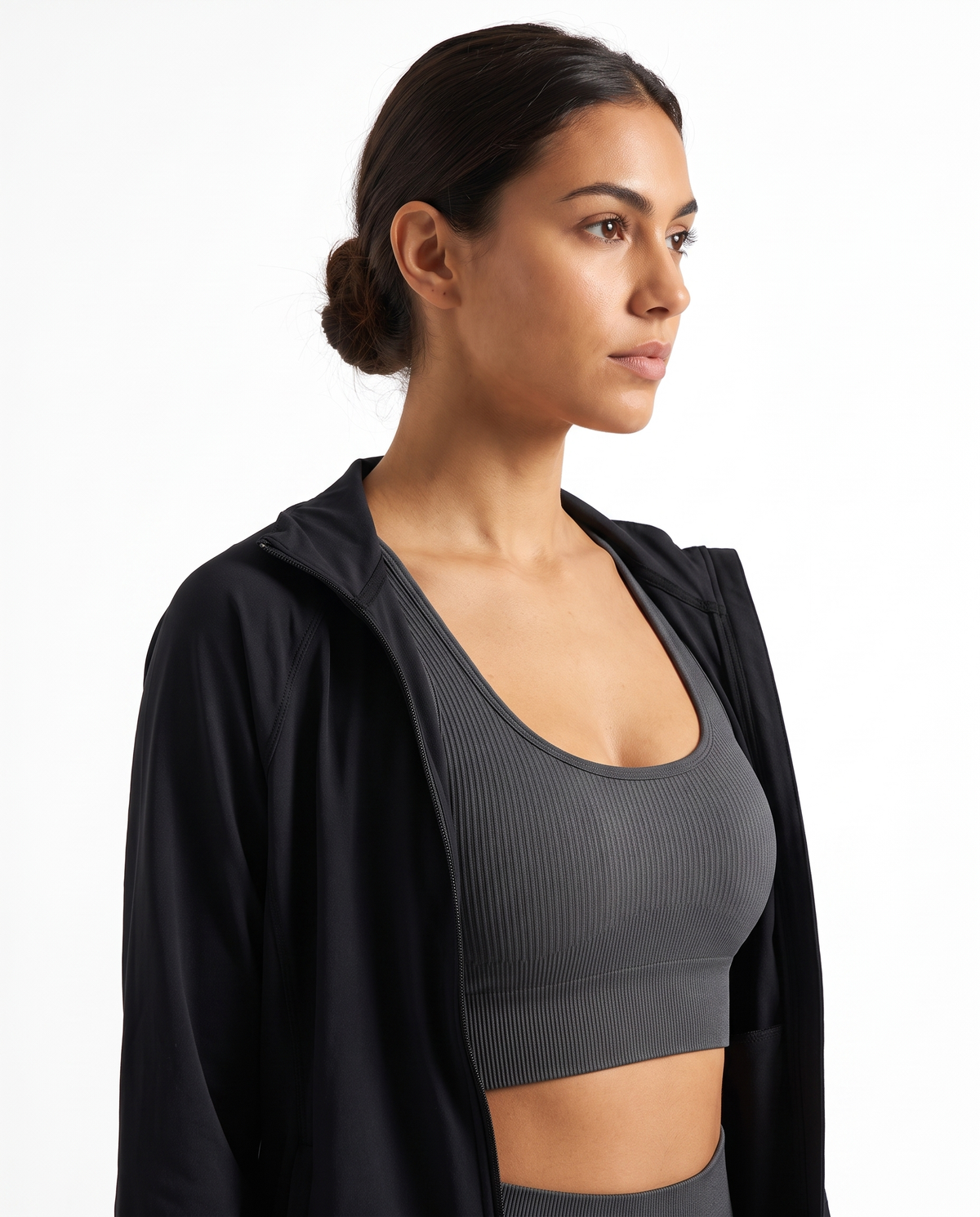 Soutien-gorge de sport tricoté sans coutures