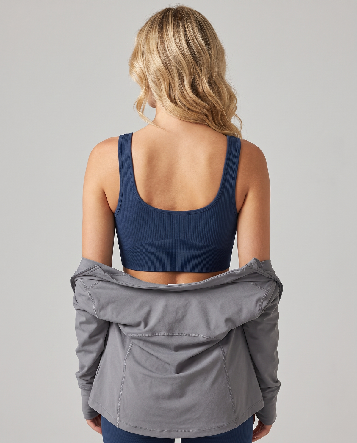 Soutien-gorge de sport tricoté sans coutures