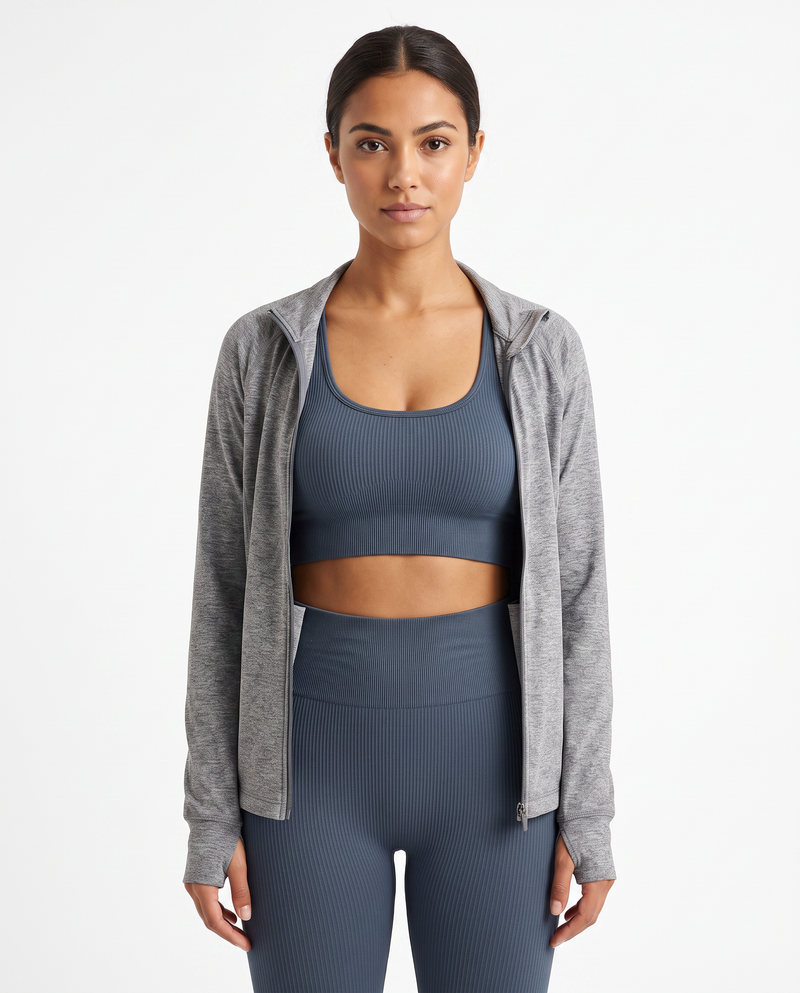 Soutien-gorge de sport tricoté sans coutures