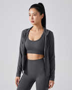 Soutien-gorge de sport tricoté sans coutures