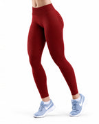 PeachSculpt Leggings - Wine Red